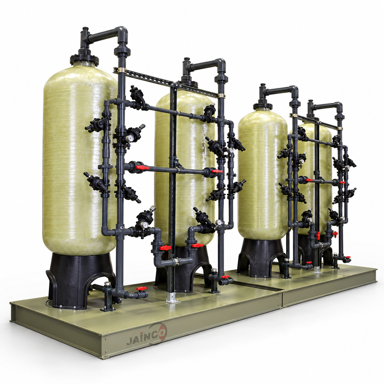 Water De-ionizer Four Bed